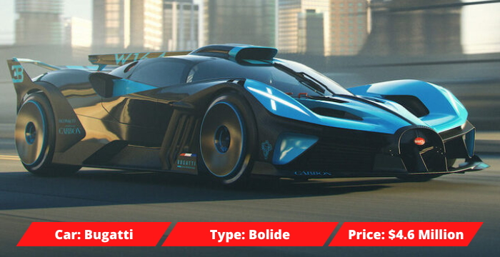 Most Expensive Car in the World - Bugatti Bolide