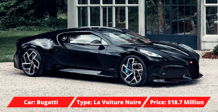 Most Expensive Car in the World - Bugatti La Voiture Noire