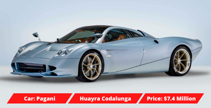 Most Expensive Car in the World - Pagani Huayra Codalunga
