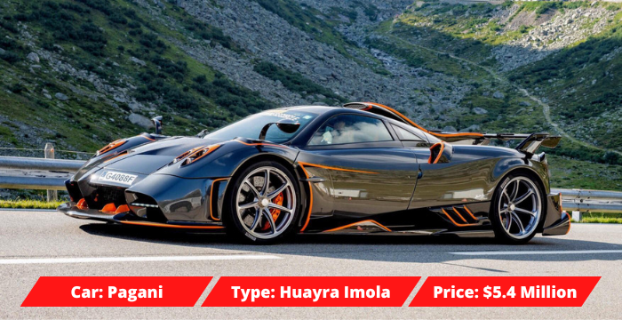 Most Expensive Car in the World - Pagani Huayra Imola