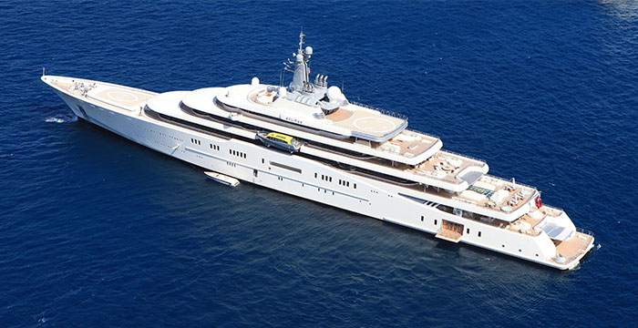Most Expensive Yacht in the World - Eclipse