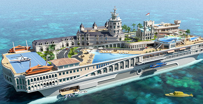 Most Expensive Yacht in the World - Streets of Monaco