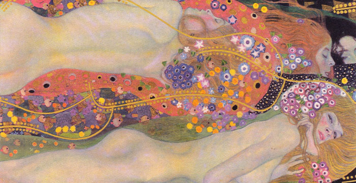 ‘Wasserschlangen II’ by Gustav Klimt