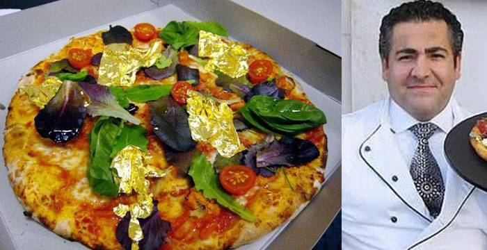 Most Expensive Food in the world - Domenico Crolla's Pizza Royale 007