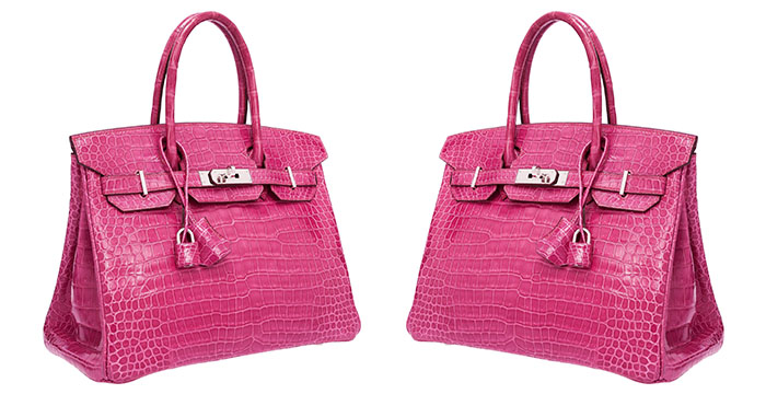 Most Expensive Handbags in the World - Hermes Birkin Bag In Fucshia Crocodile