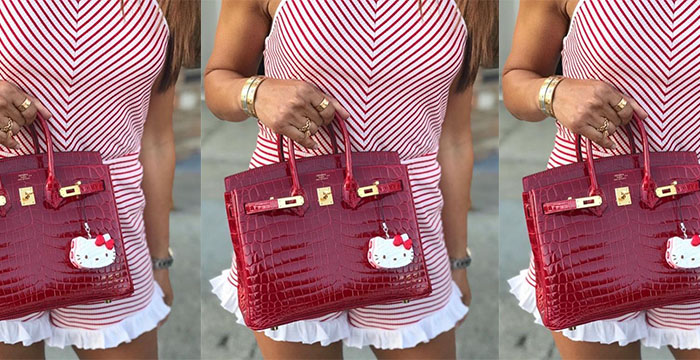 Most Expensive Handbags in the World - Hermes Birkin Bag In Shiny Red Crocodile
