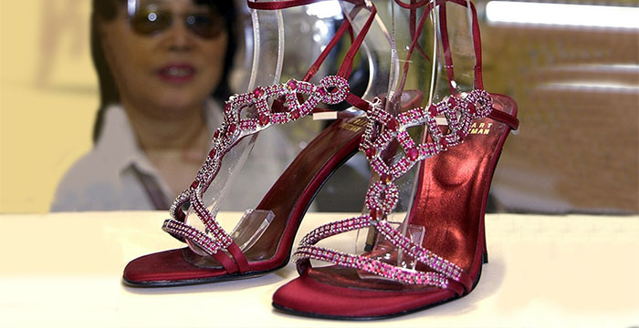 Most Expensive Shoe in the World - Ruby Stilettos