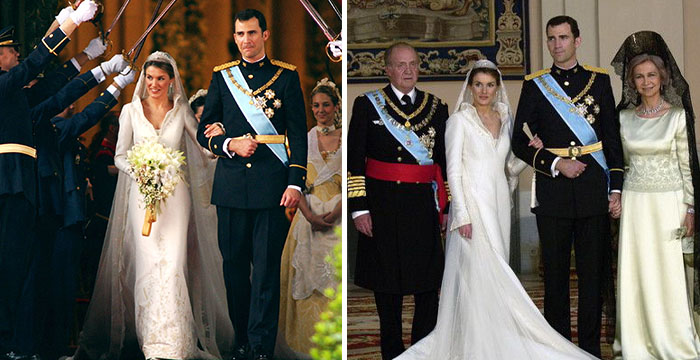 Queen Letizia's Royal Wedding Dress