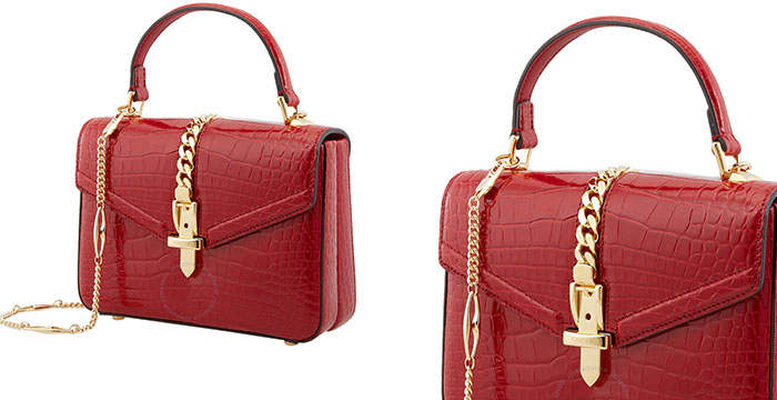 most expensive Gucci items in the world - Gucci Sylvie Crocodile Bag