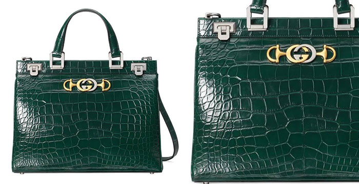 most expensive Gucci items in the world - Gucci Zumi Crocodile Shoulder Bag